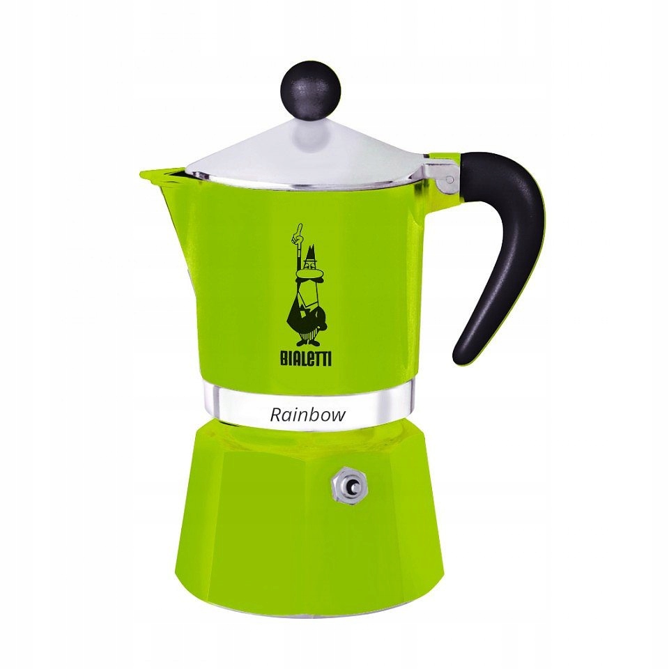 Kawiarka Bialetti Rainbow 3tz Zielona