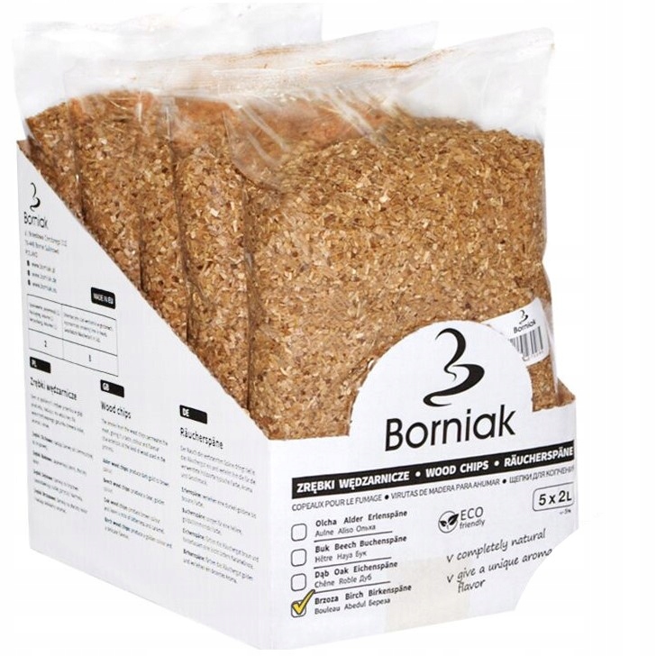 

Zrębki wędzarnicze Borniak Brzoza 10l