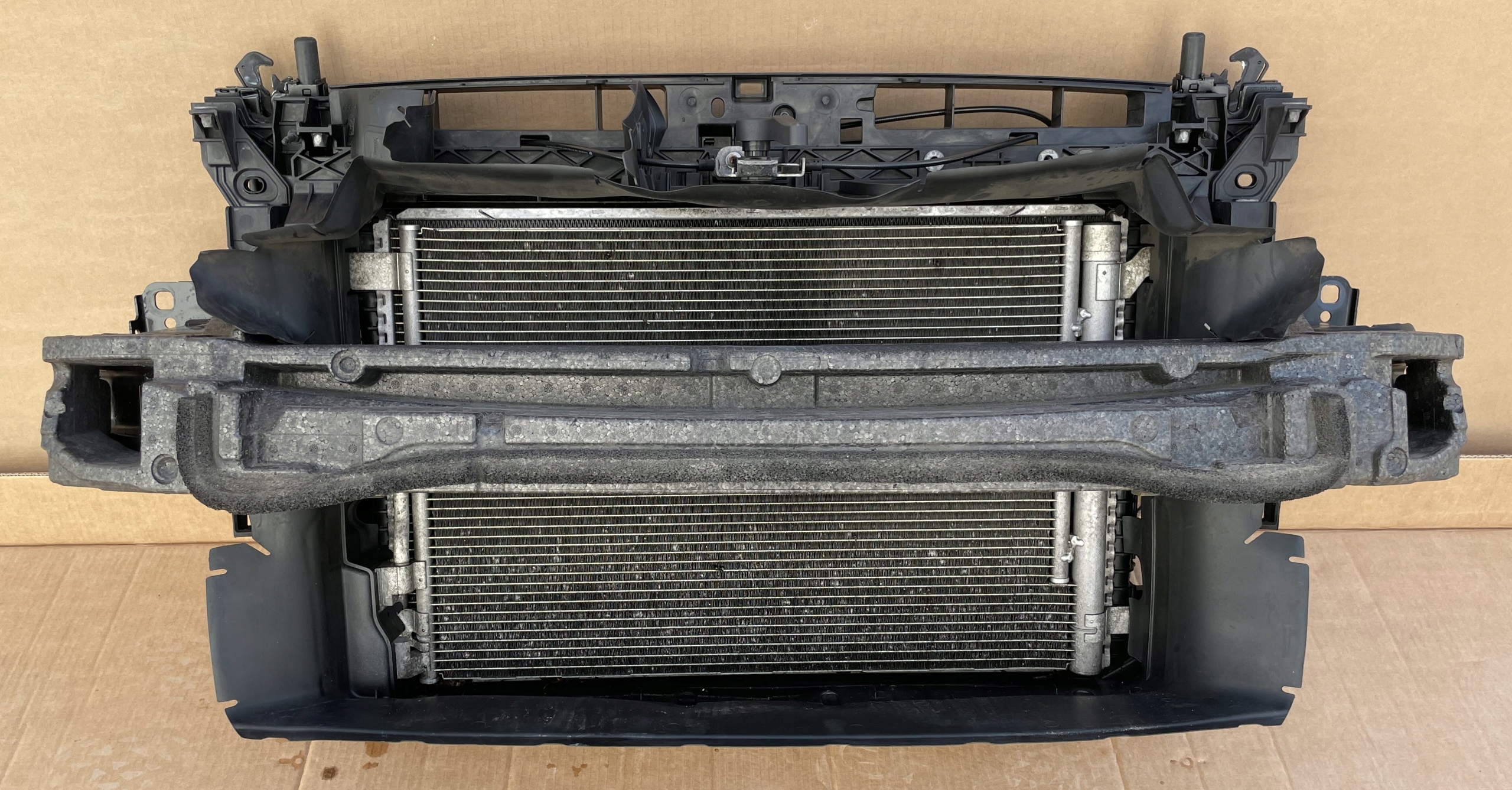 support panel for radiators radiator sider SKODA SUPERB III LIFT 2.0 TDI IDEAL
