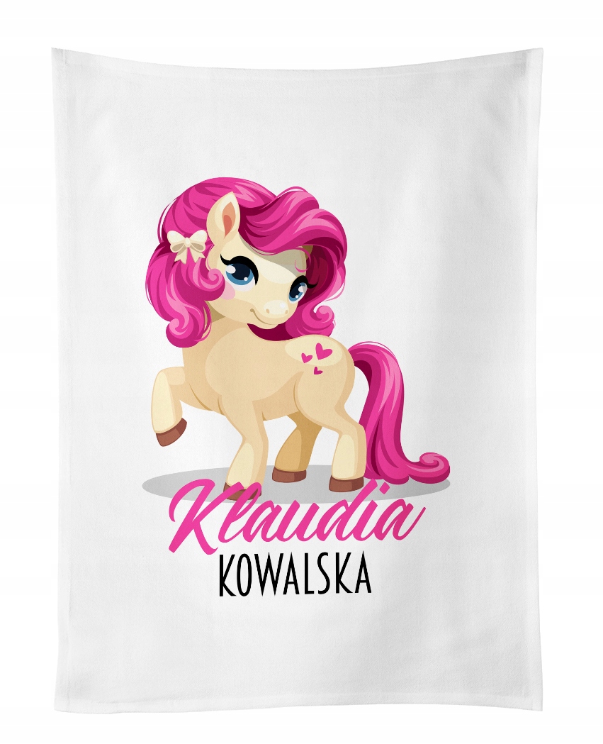 

Ręcznik do przedszkola 30x50 z Imieniem Dziecięcy