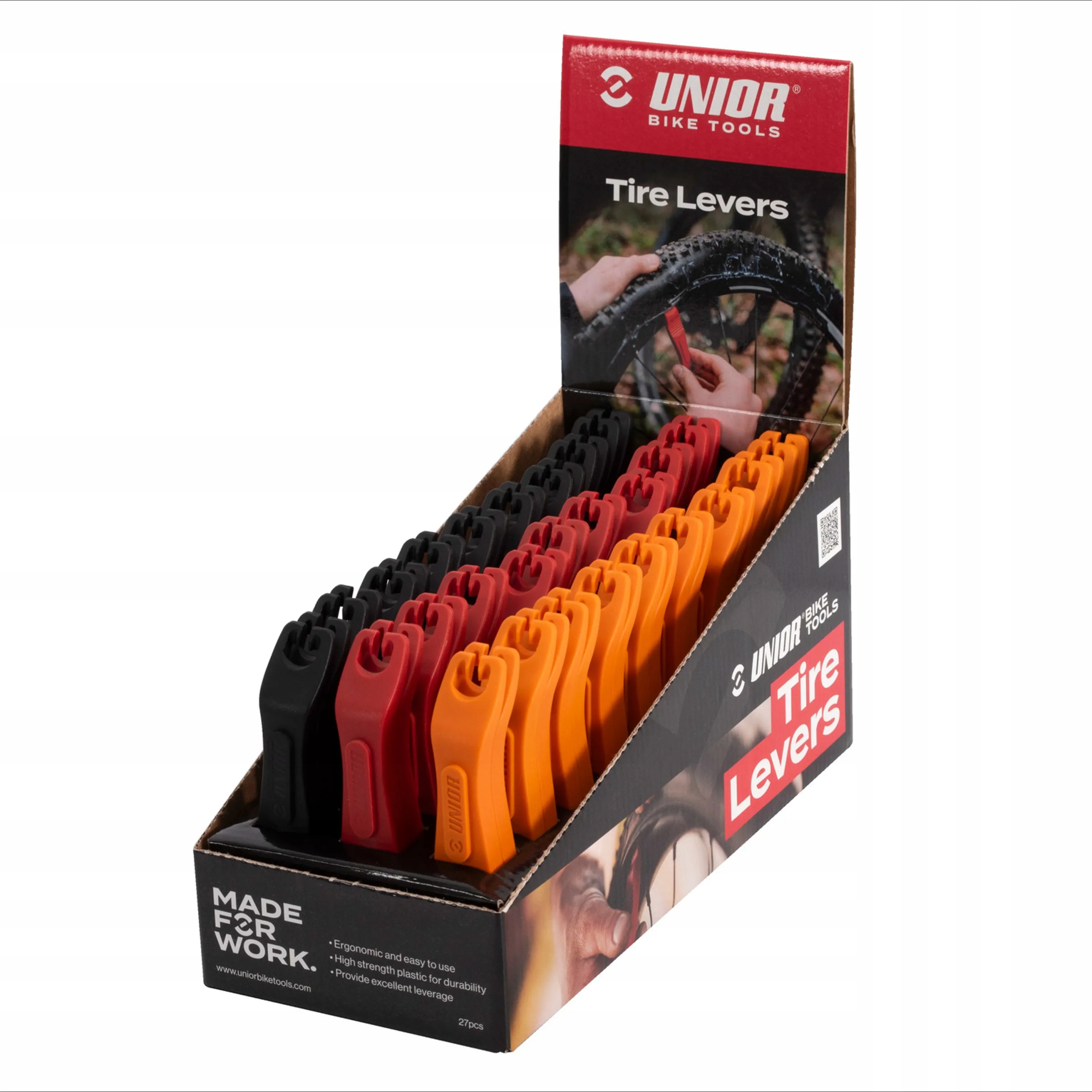 Unior Páčky Montážní Unior Plastové, Balení Box 27 Sad