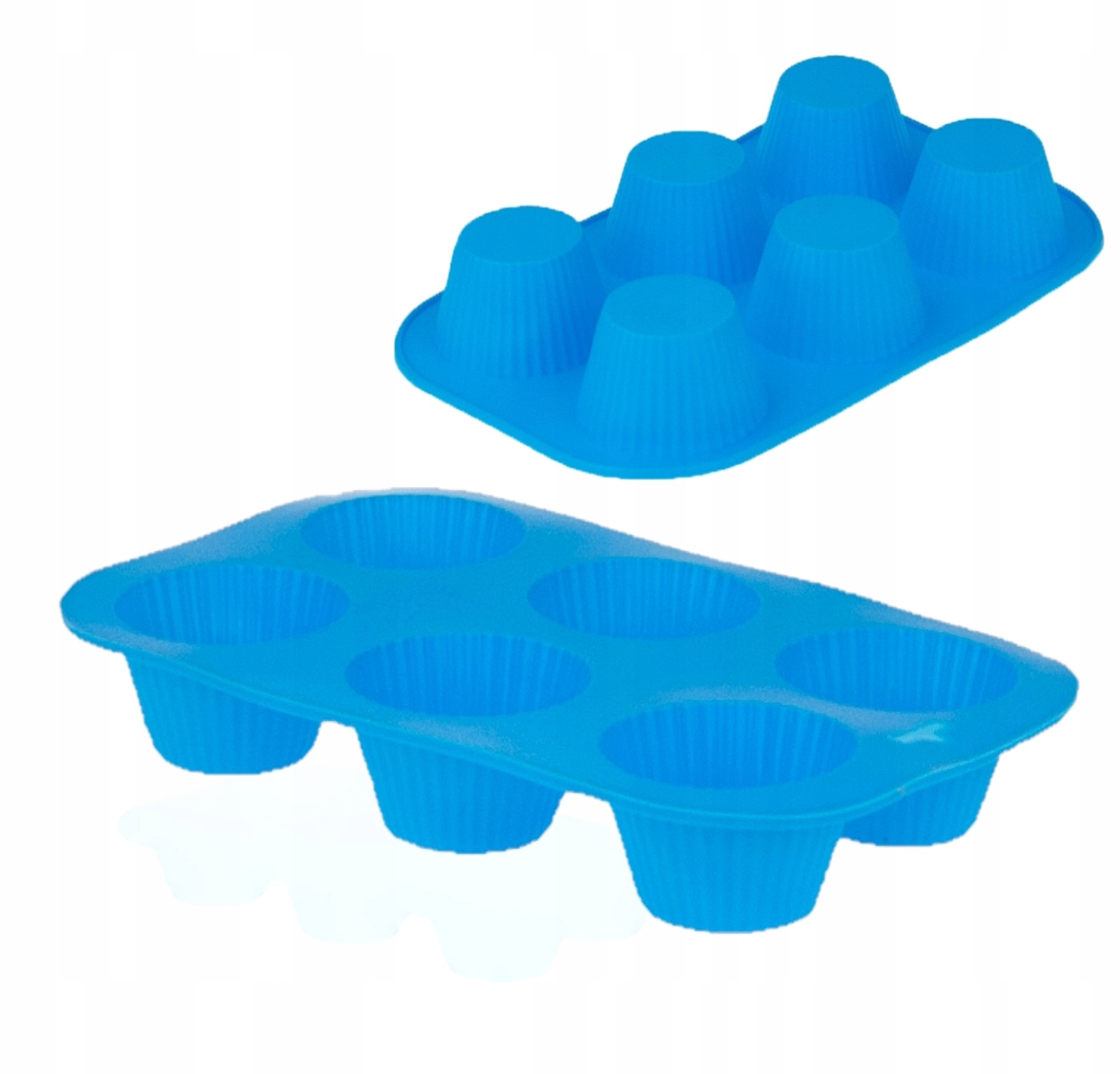 

Silikonowa Forma Na Babeczki Muffinki Blacha 6SZT