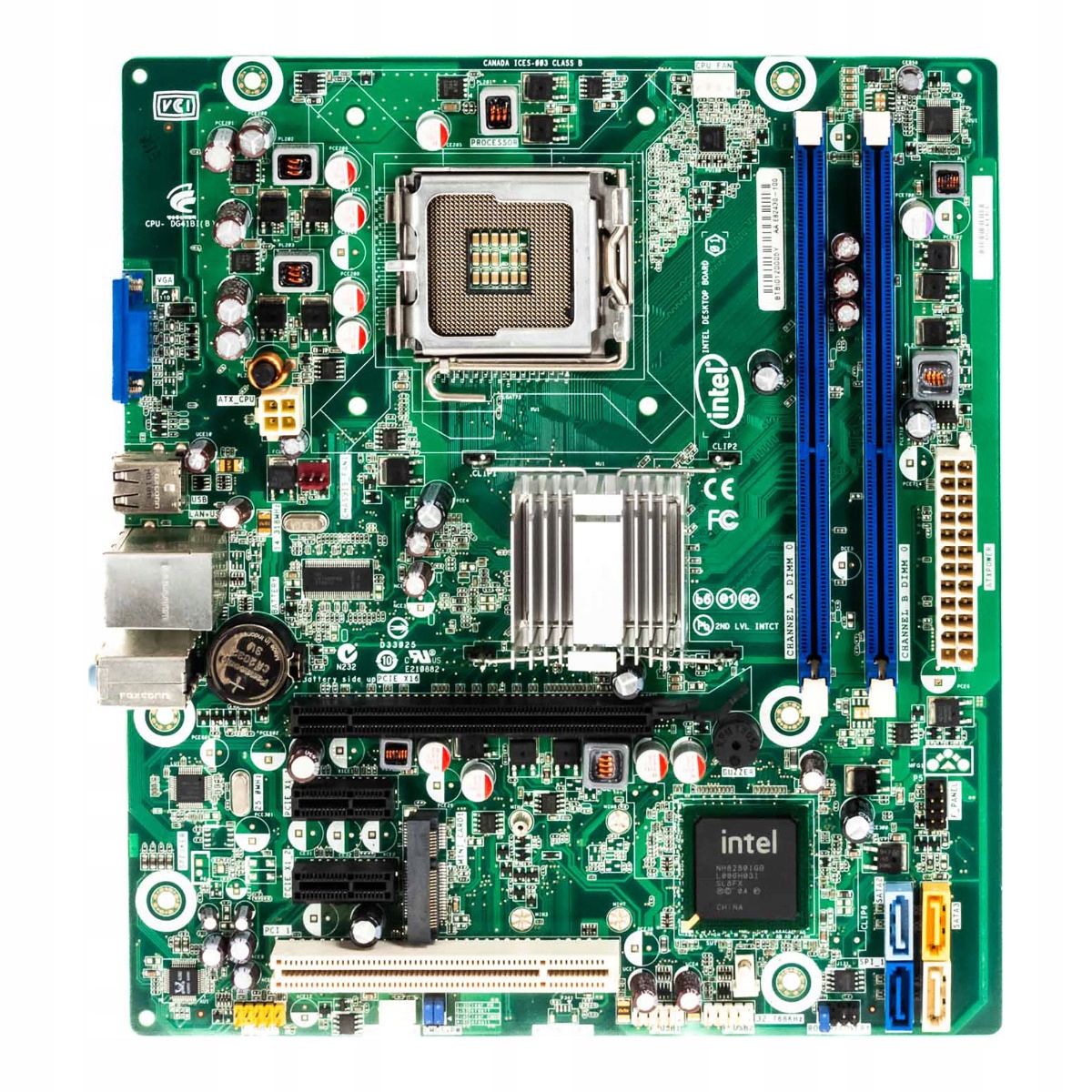 Intel DG41BI Socket LGA775 DDR3 PCIe Pci microATX