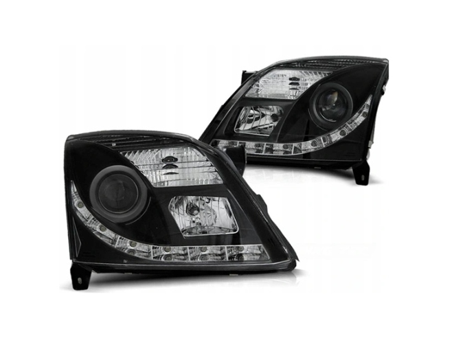 OPEL VECTRA C light left front XENON TUNING LED DLR KOMPLET left right