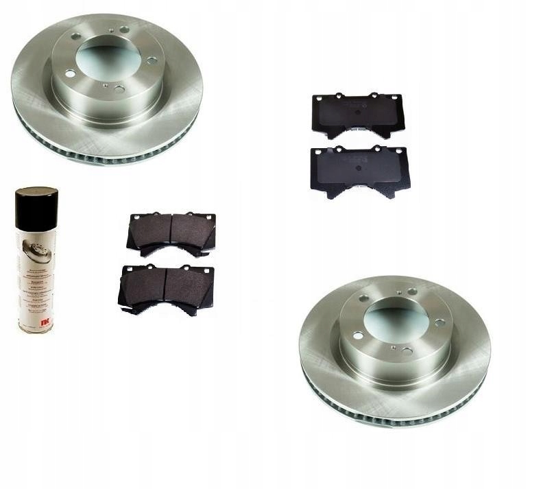 Kotouče Landcruiser J20 2008- Přední Sada 340 MM