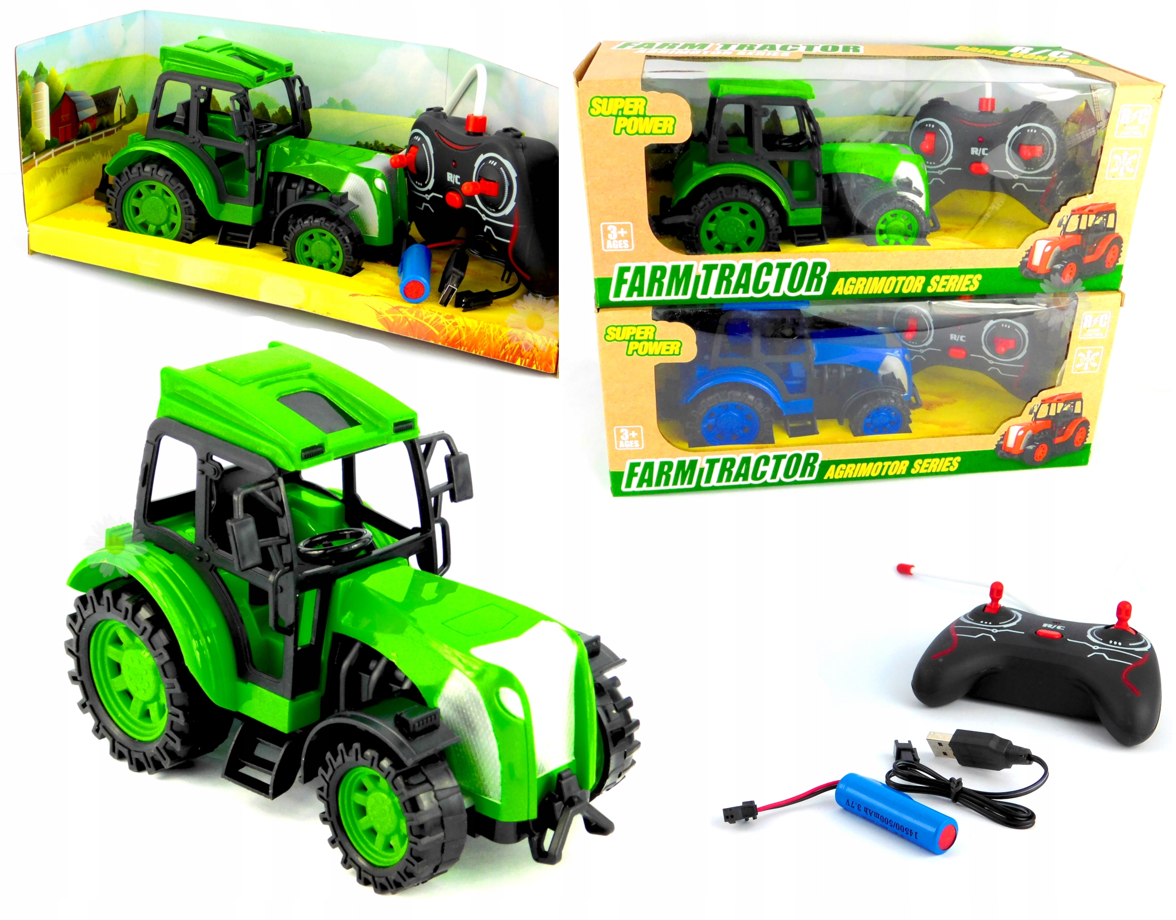 

Traktor Ciągnik Rolniczy Zdalnie Sterowany Rc Pilo