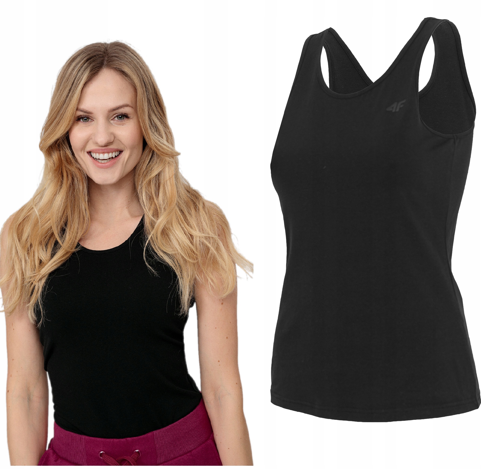 

4F Koszulka Damska Top Podkoszulek TSD351 XXL