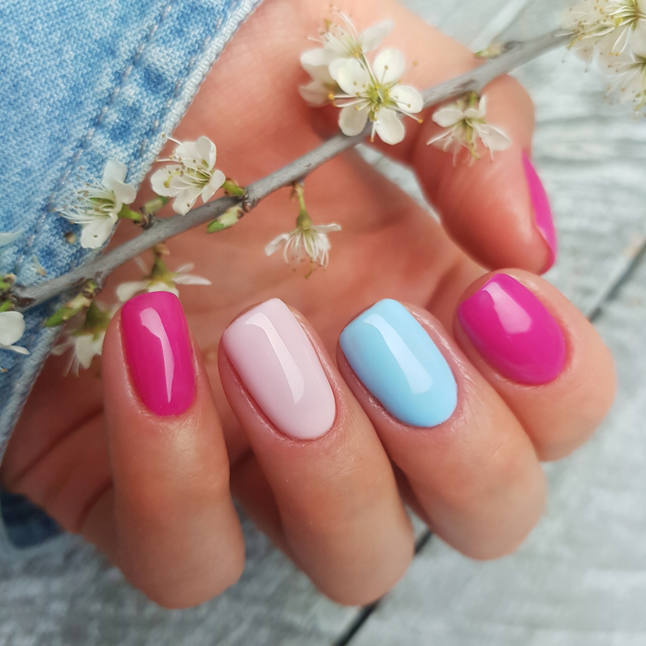 SEMILAC ONE STEP 3W1 LAKIER HYBRYDOWY S680 5ML Kolor Odcienie czerwieni i różu