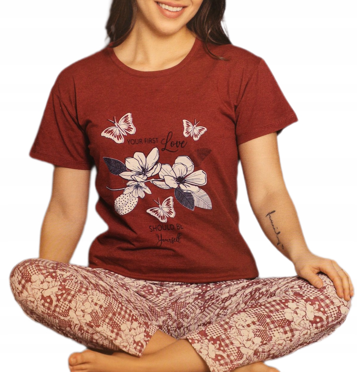 

Piżama Damska Bawełniana Dużo Wzorów Rozm. XL