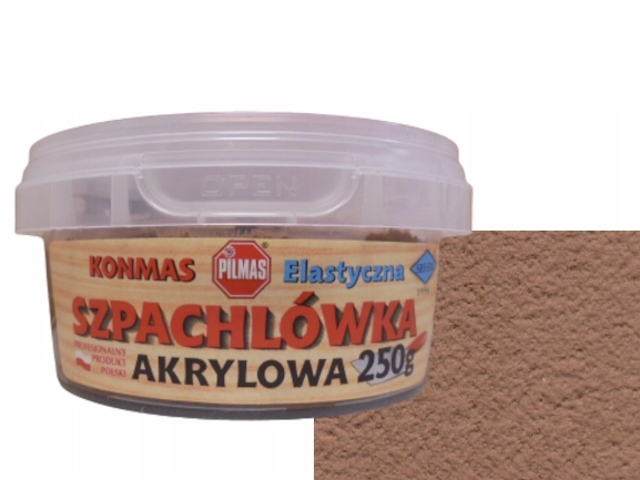 

Szpachlówka Akrylowa Elastyczna Konmas 250g Orzech