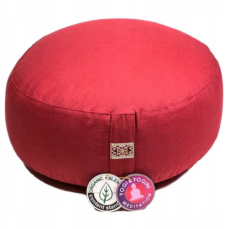 Yogi & Yogini Polštář pro meditaci červený