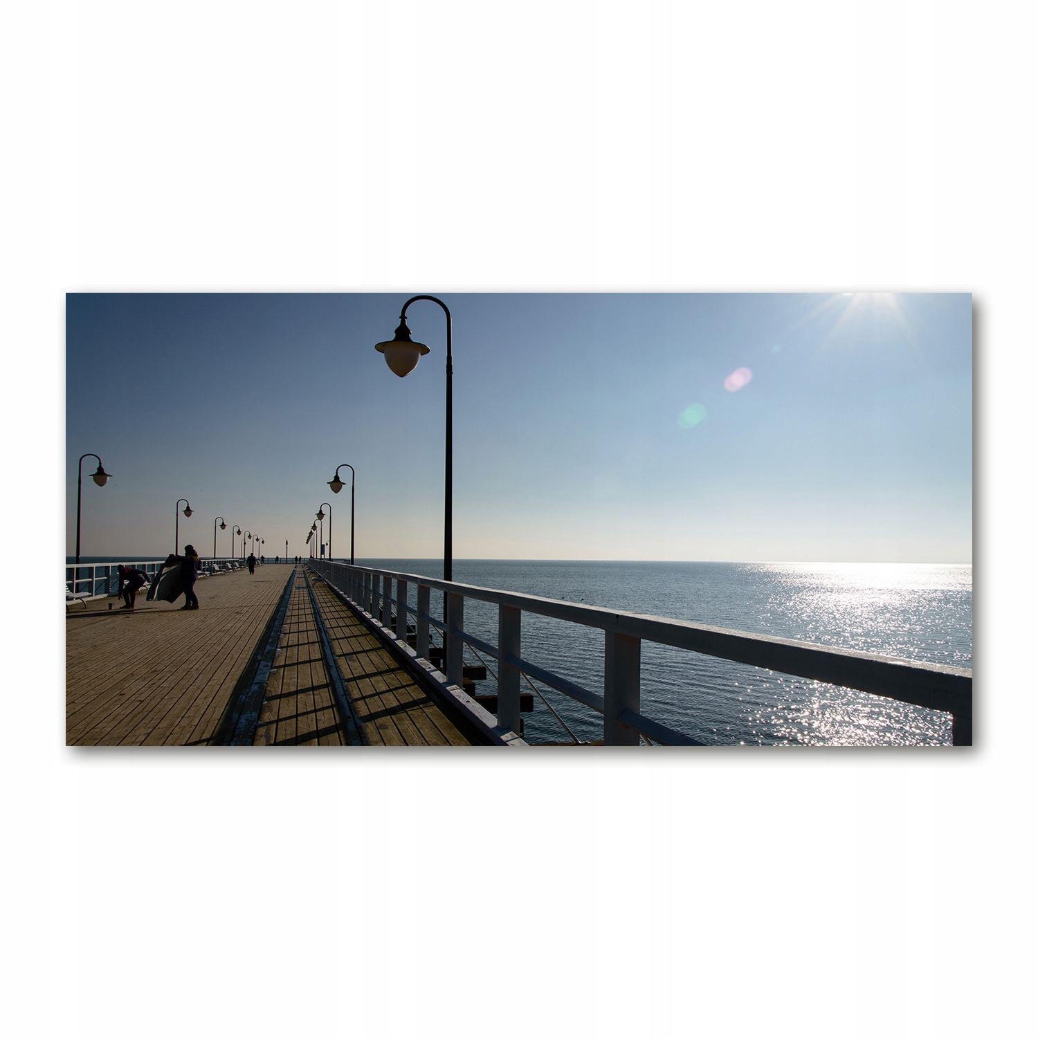 

Foto obraz akryl zdjęcie Molo w Gdyni 120X60 cm