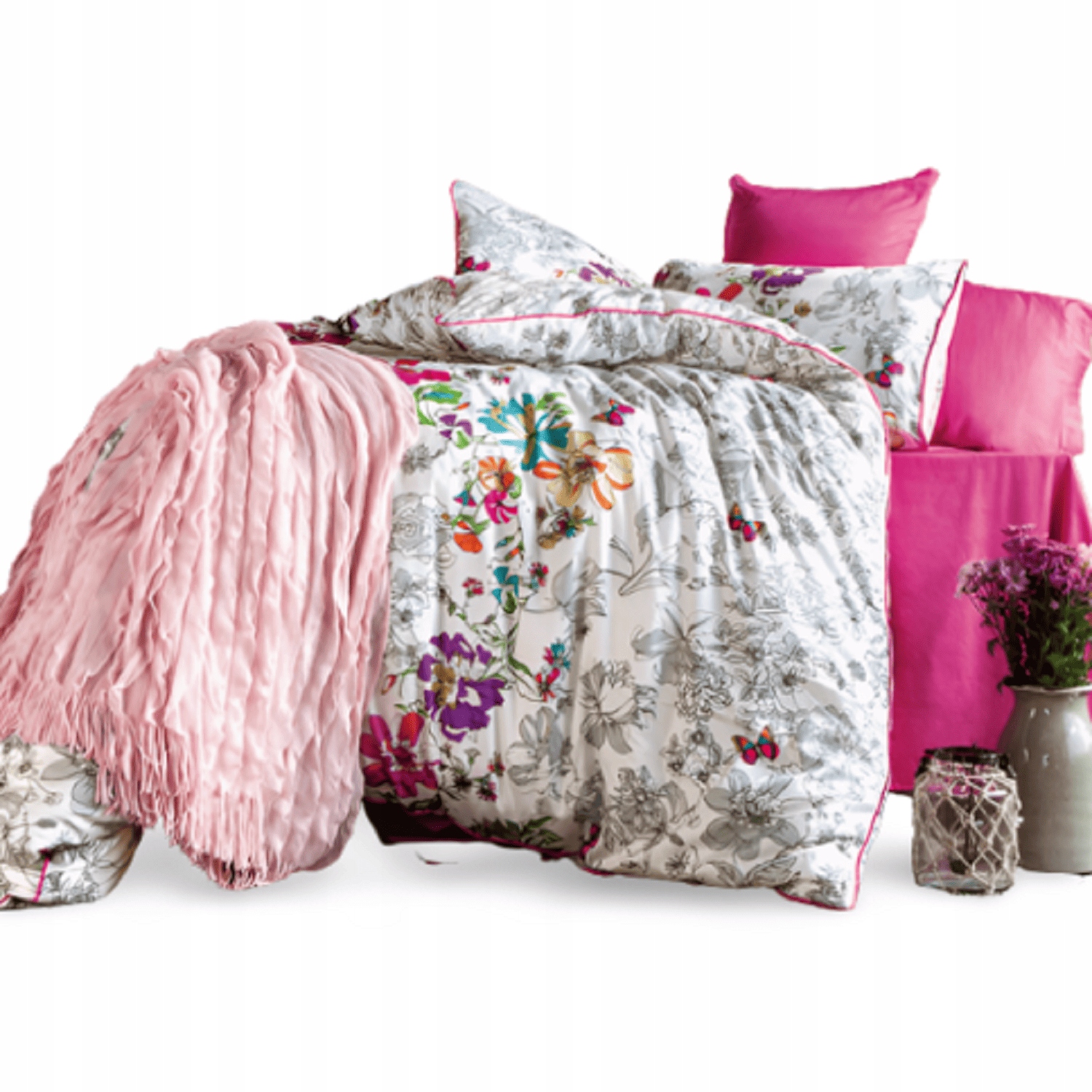 Saténové obliečky Limma 200x220 50x70 (4) Issimo Home