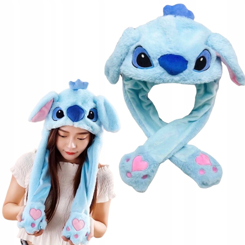 

Czapka Stitch Z Ruchomymi Uszami Świeci Sticz