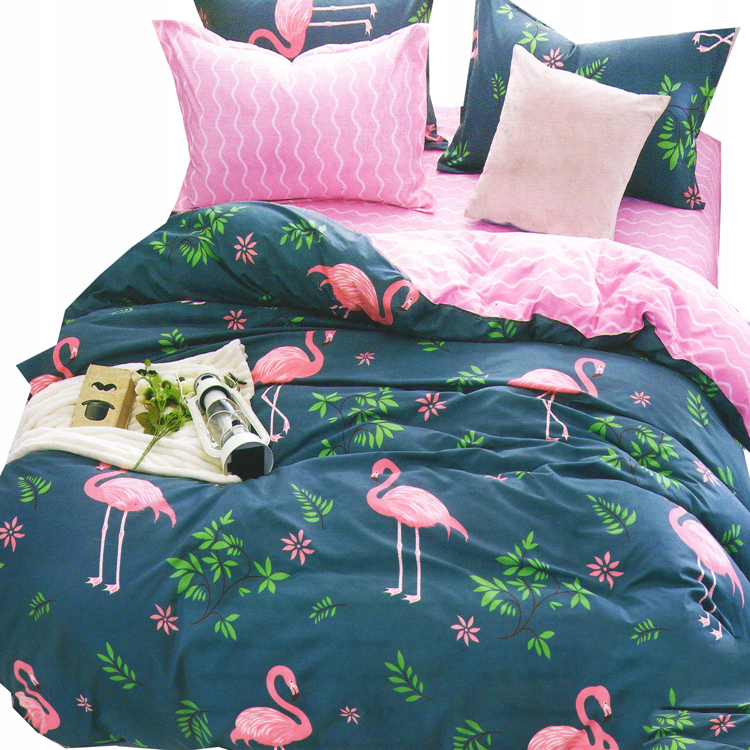 Komplet Pościeli 200X220 100% Bawełna Gruba Z Prześcieradłem Duży Wybór