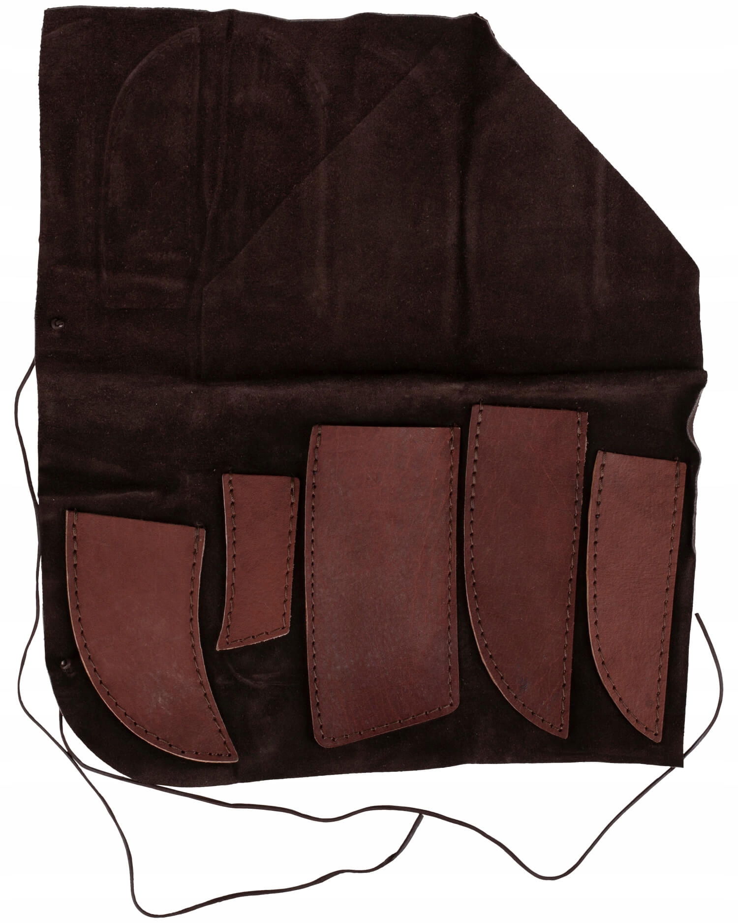 Kožená Taška Na Nože Anselm Hnědá Larpová