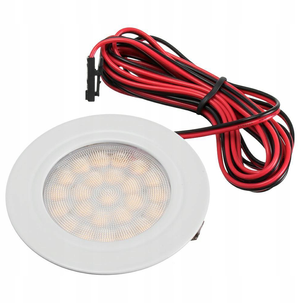 Ledowe oczko do mebli wpuszczane do szaf witryn