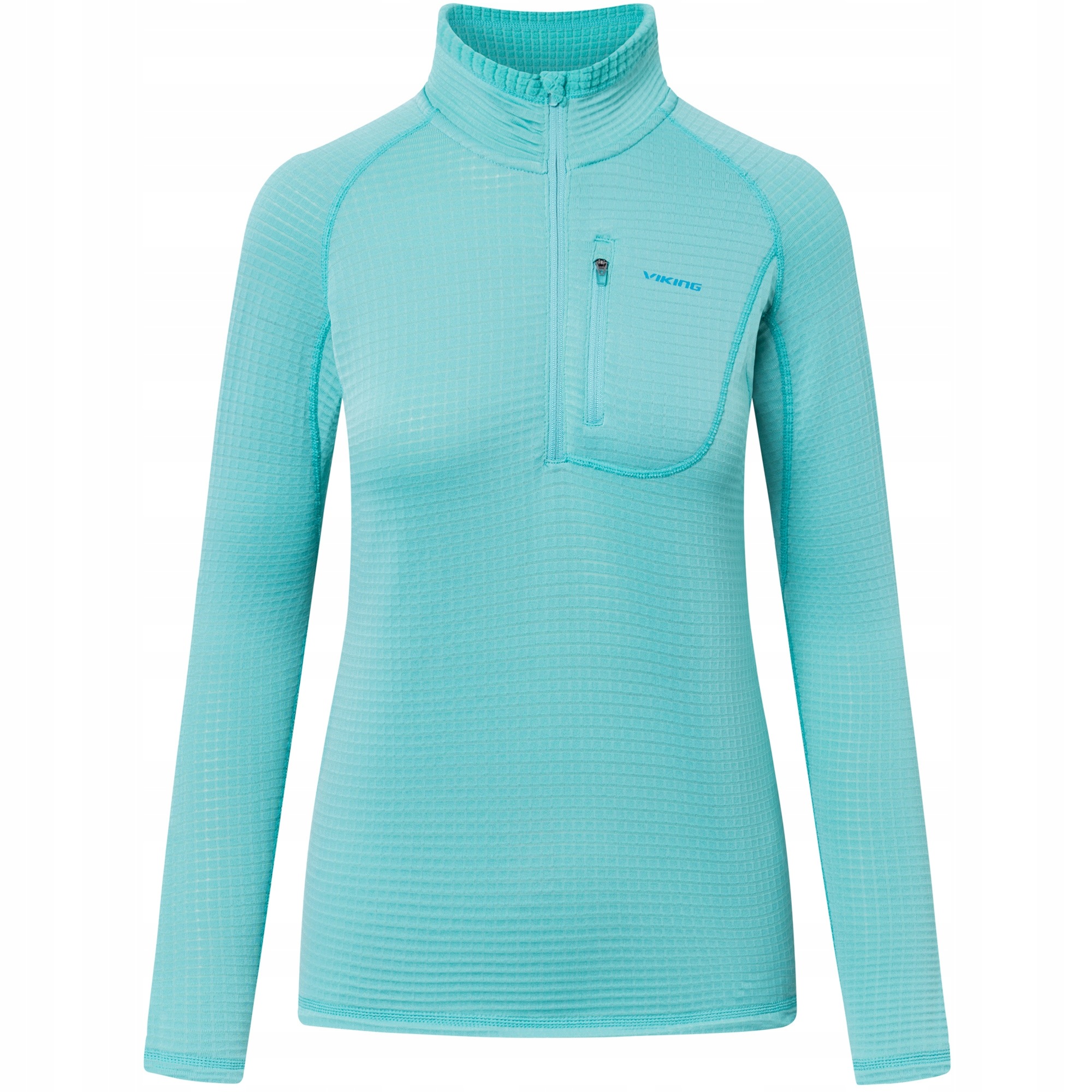 Bluza trekkingowa damska Viking Admont turkusowa r. L