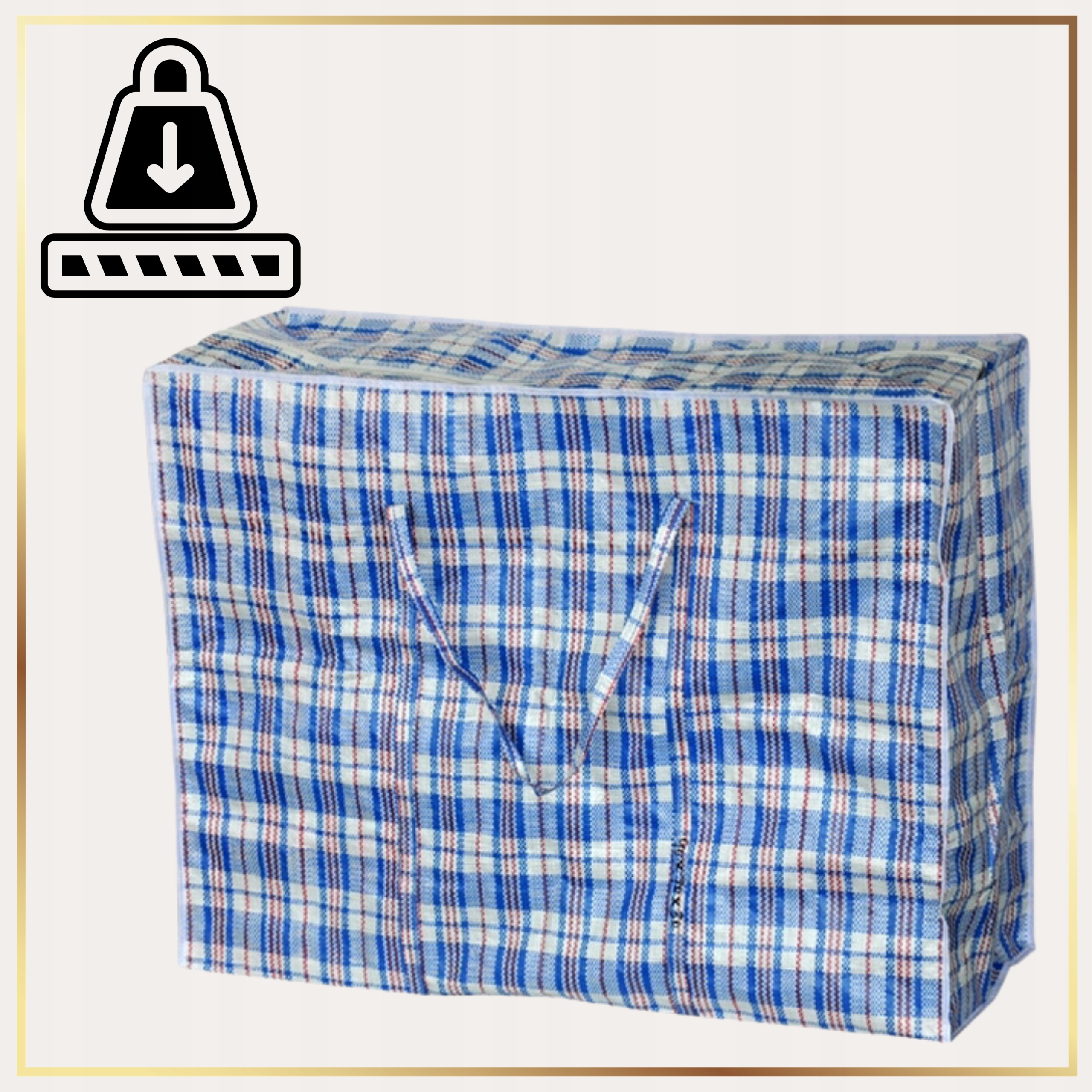 NAJWIĘKSZA TORBA BAZAROWA 98x80x28, TORBA RUSKA Rodzaj zakupowa