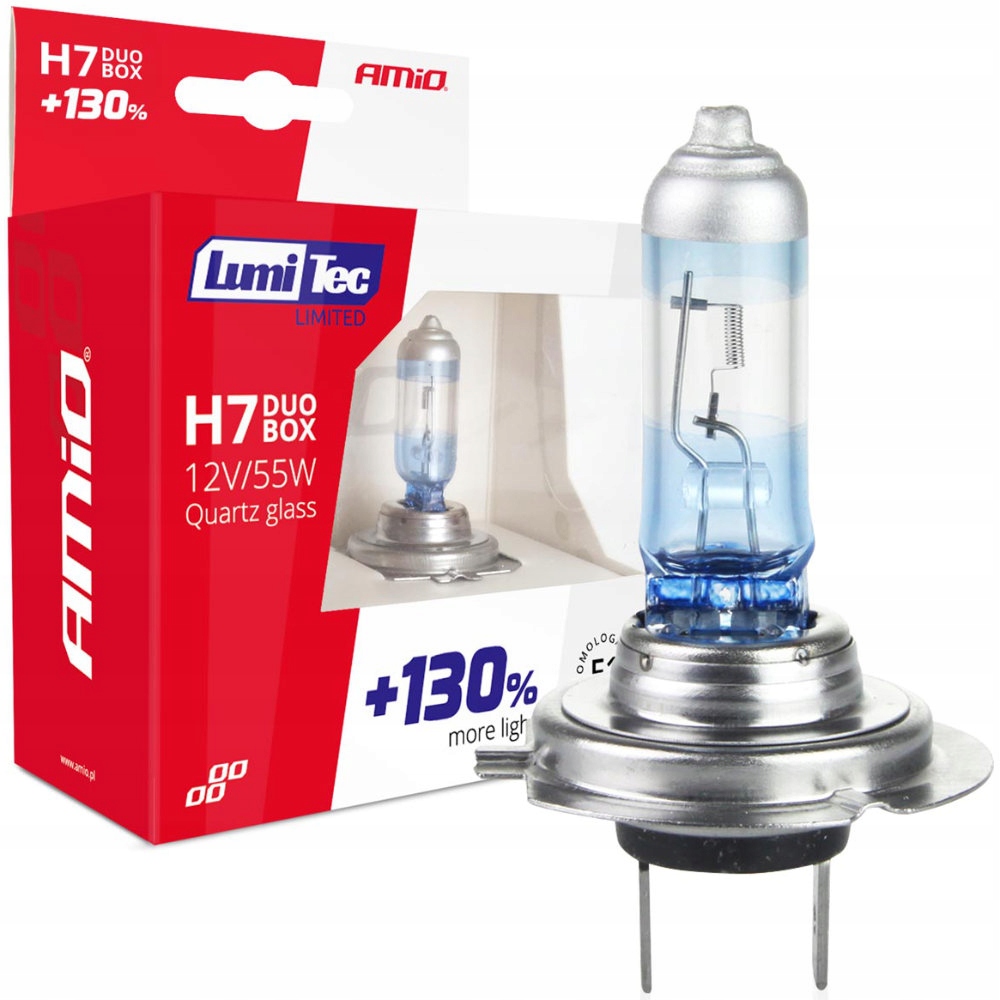 

Żarówki Halogenowe 2szt H7 12V 55W homologacja E1