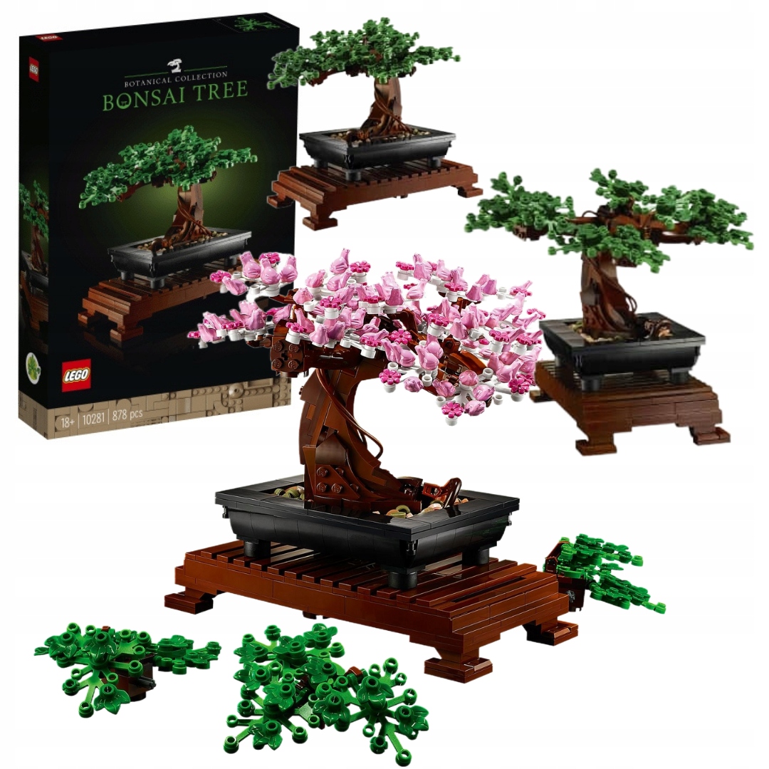 Lego Creator 10281 Stromek Bonsai Botanická Kolekce 878 Stavebnice