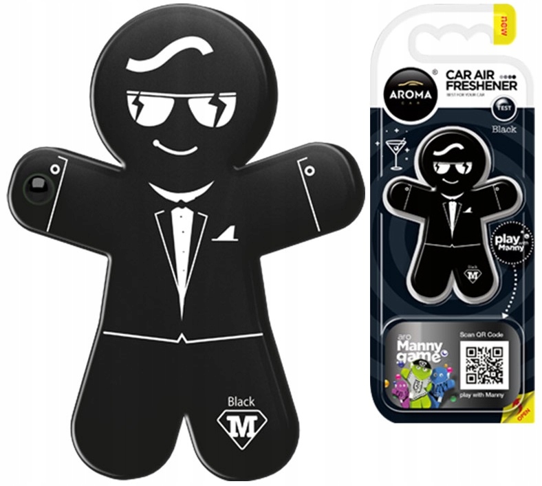 

Zapach Do Auta Aroma Car Manny Black Car Ludzik