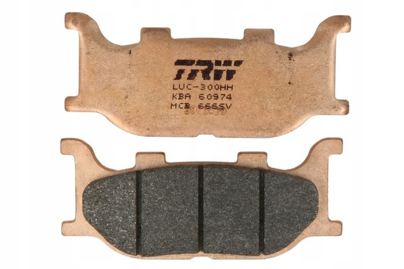 MCB666SV - Комплект тормозных колодок, дисковые тормоза TRW M