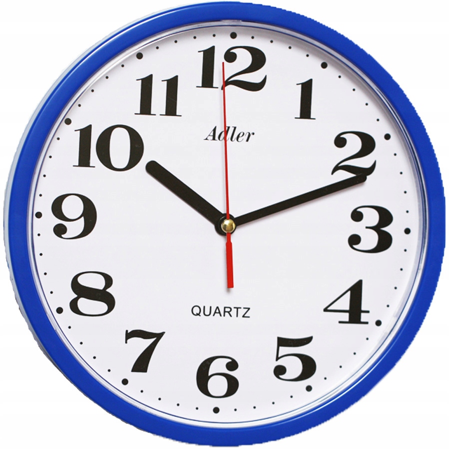 

Zegar Ścienny Kwarcowy Adler IN-102 Niebieski
