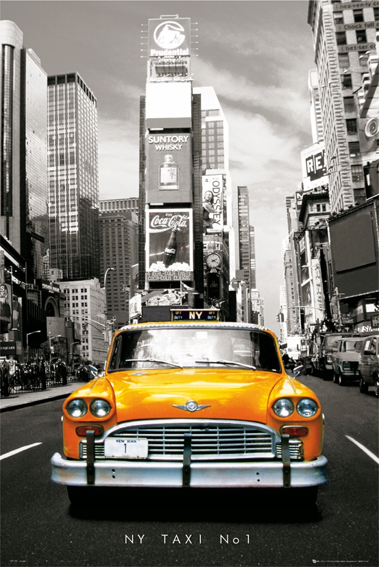 

Nowy Jork Taxi no 1 plakat 61x91,5 cm