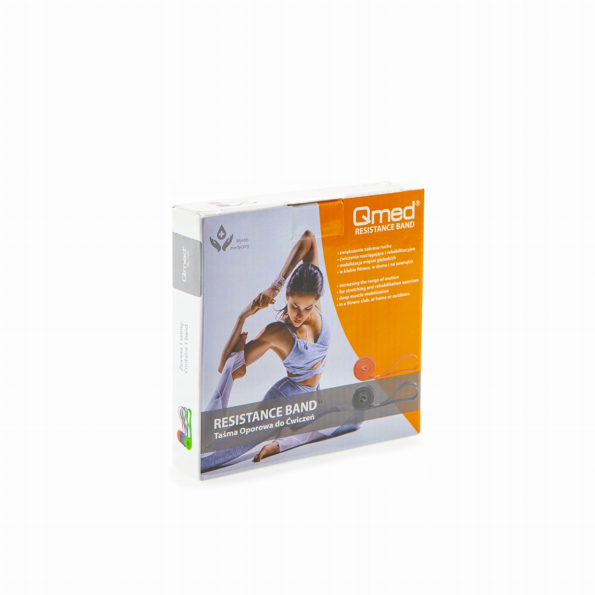 GUMA OPOROWA TAŚMA DO ĆWICZEŃ POWER BAND 7-16KG Kod producenta DRQM6B0HAX01P