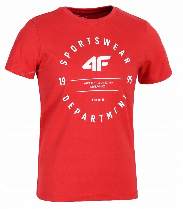 

4F Chłopięca Koszulka T-shirt Bawełna / rozm 134