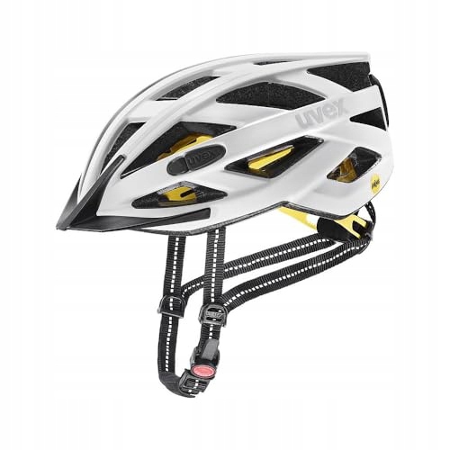 Cyklistická přilba Uvex City i-vo Mips 56-60 cm bílá mat Led světlo