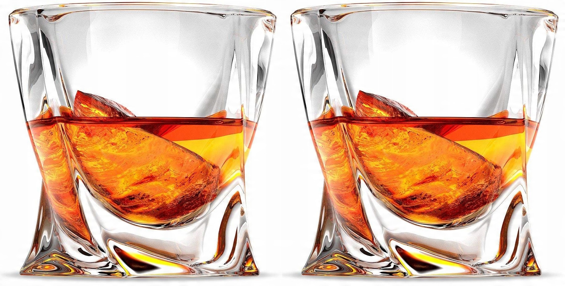 

Kryształowe szklanki whisky Bohemia Quadro kpl.6sz