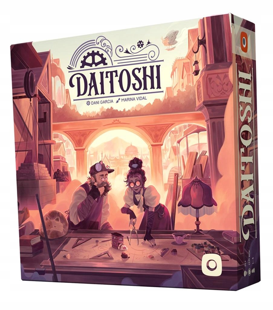 Gra Planszowa Daitoshi (edycja Polska) Portal Games