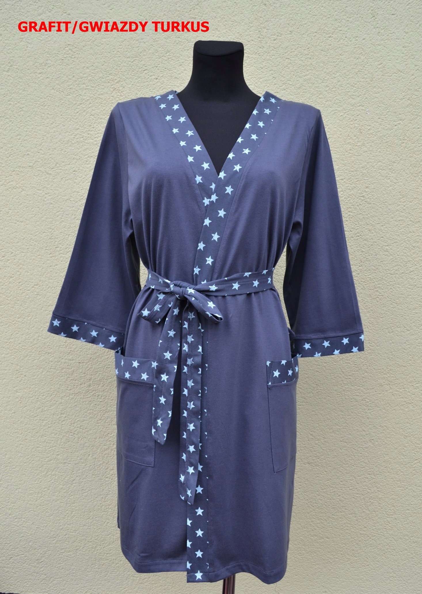 SZLAFROK DAMSKI BAWEŁNIANY KOLORY XL SUTEX Materiał dominujący bawełna