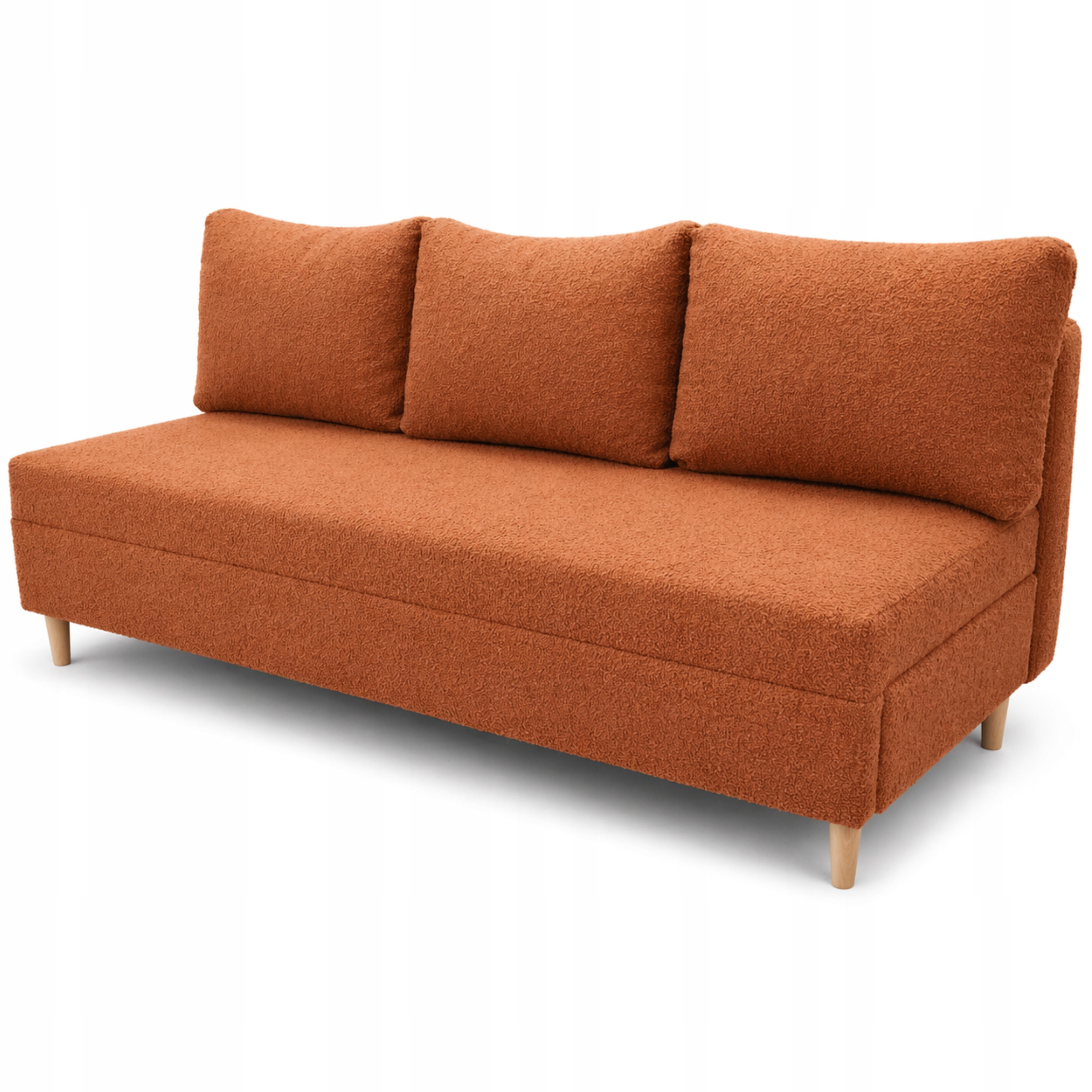 Rozkládací pohovka s funkcí spaní Scandik Mini 190 cm Bonell DL Boucle