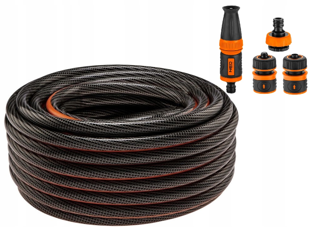 Neo Záhradná hadica 1/2 x 30 m 6-vrstvová spojky