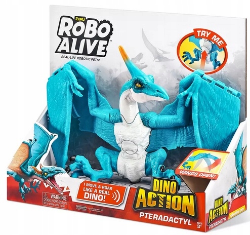 

Interaktywny Pterodaktyl Dinozaur Dino Dźwięki