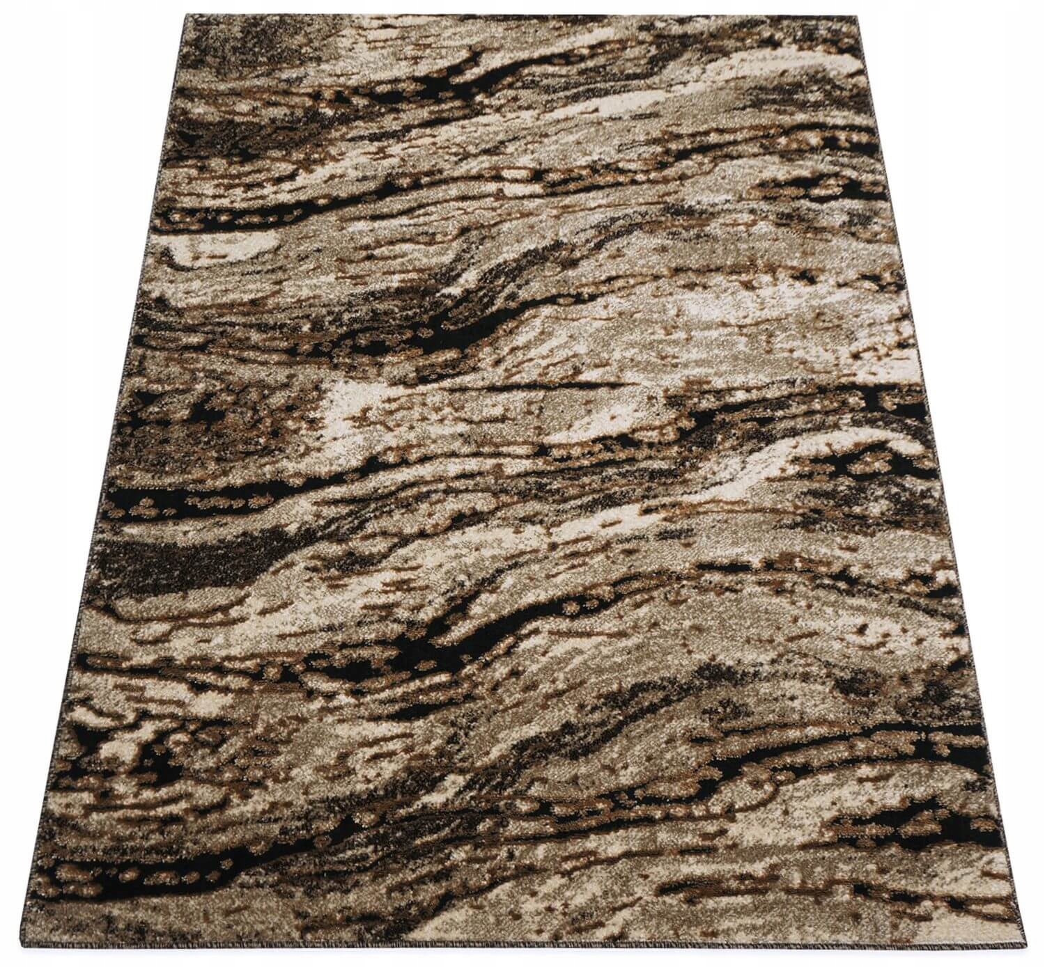 Moderný Koberec Do Obývačky Spálne Hrubý Fryz Miekki Módny 160X220