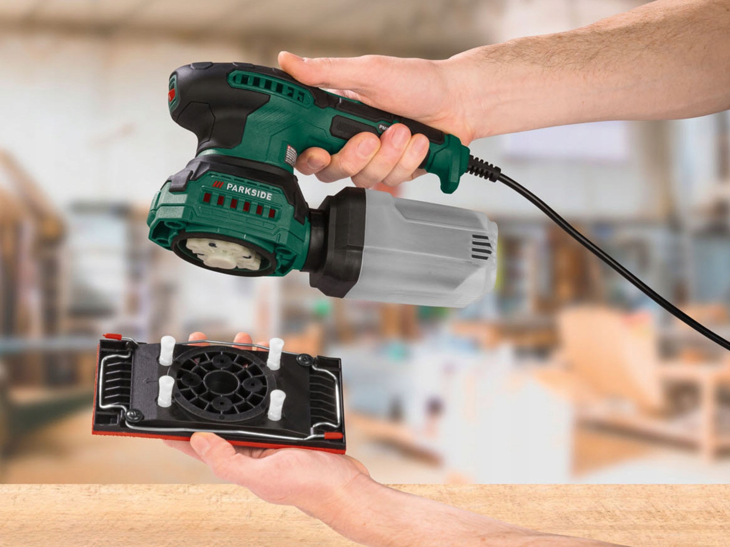 Szlifierka mimośrodowa PARKSIDE 3w1 PMFS 200 C3 Kod producenta PMFS 200 C