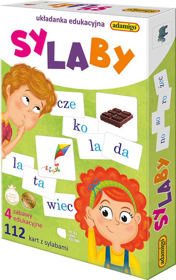 

Gra Układanka edukacyjna Sylaby