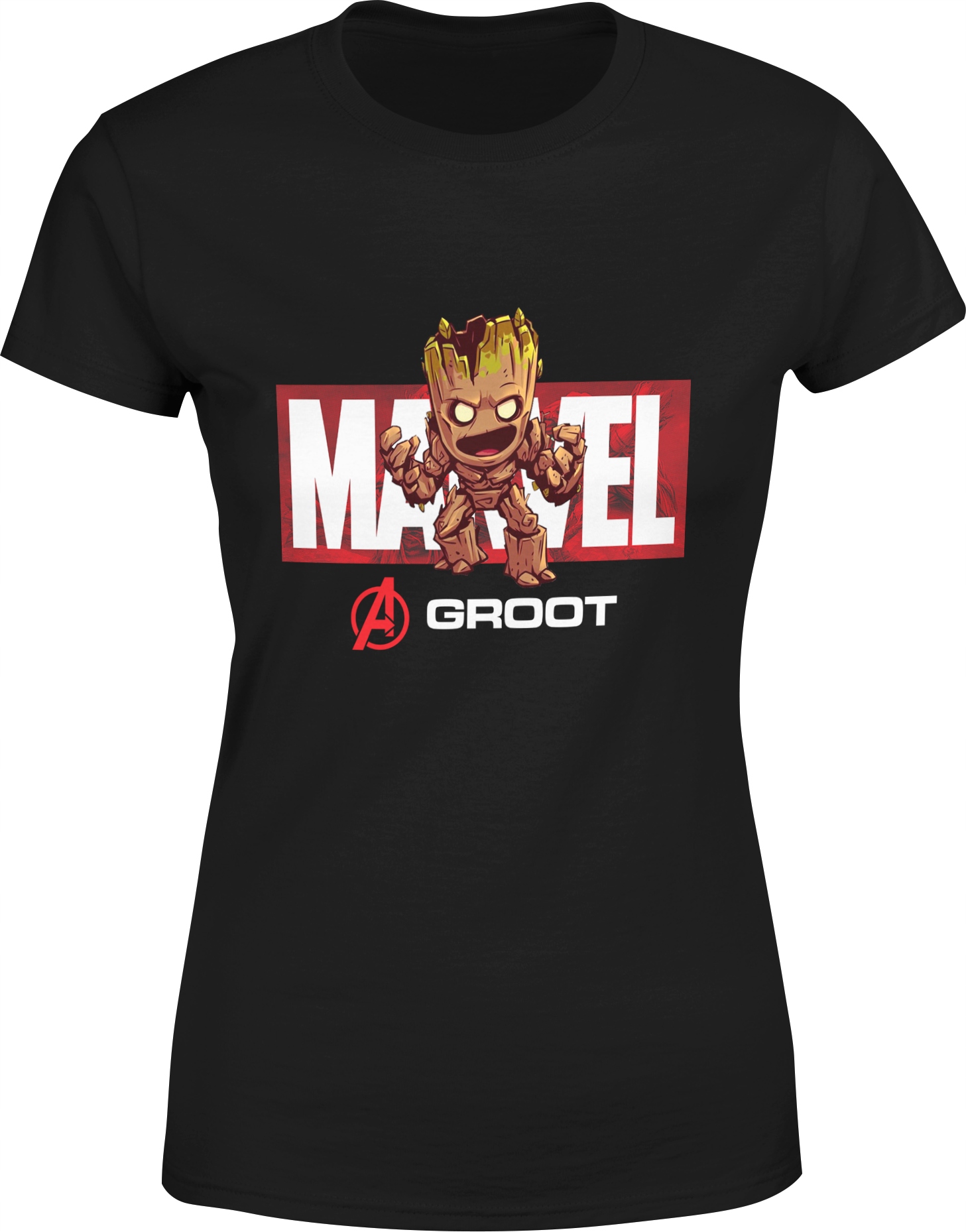 

Groot Marvel Koszulka Damska Grot Avengers Rozm M