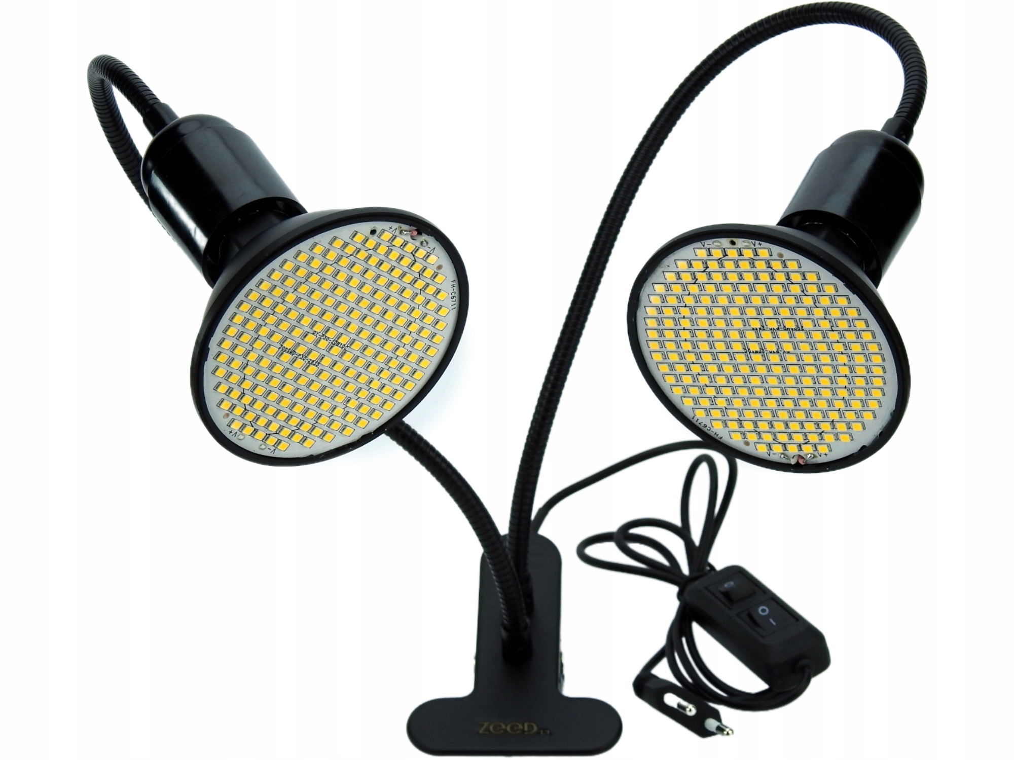 Sada Žárovek 2X 20W Full Spectrum Černý Stativ