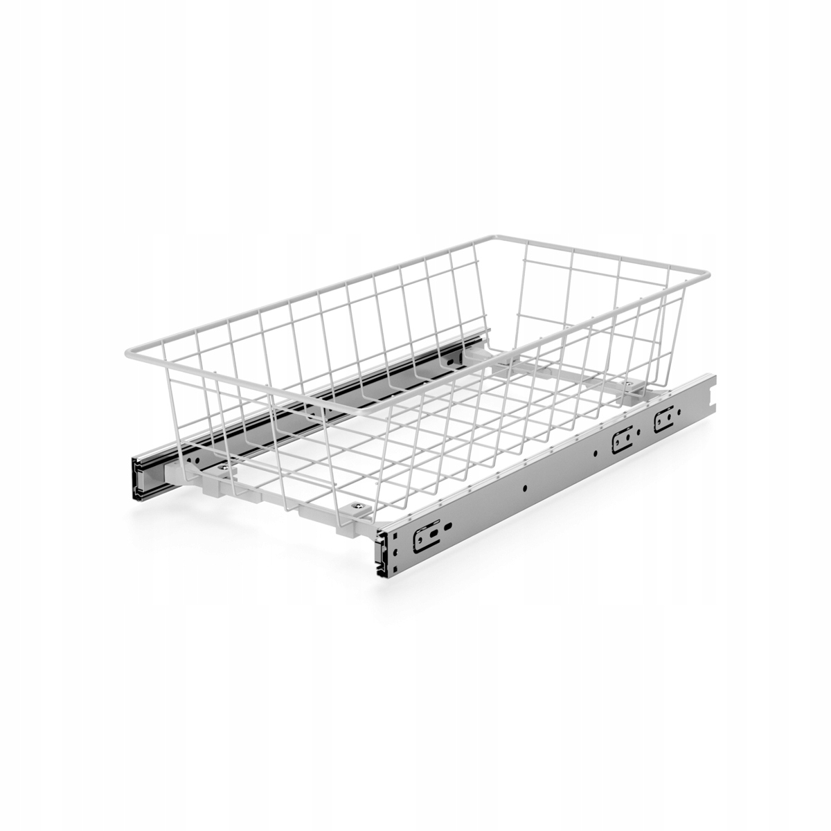 Kosz szuflada biała do garderoby 400 H-200