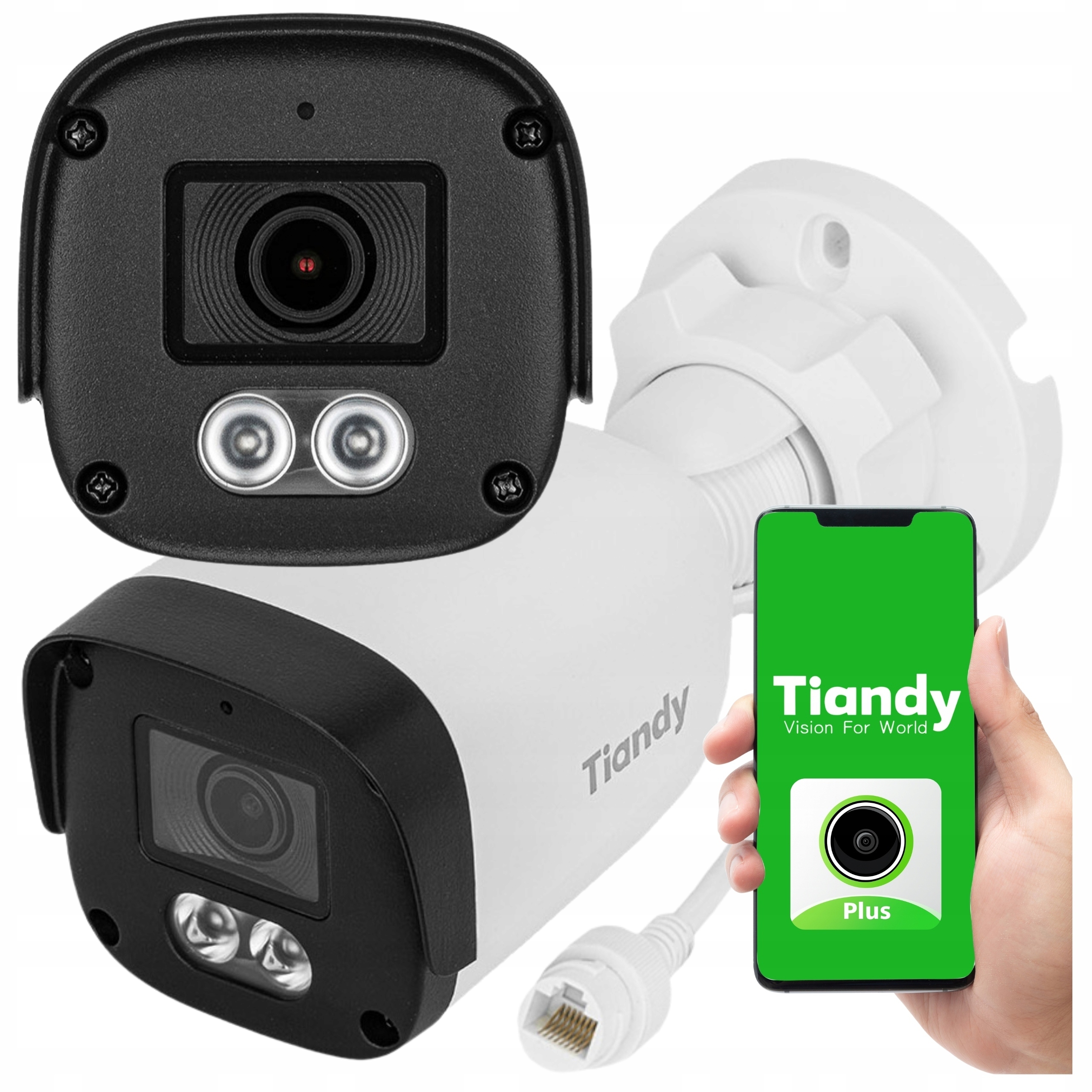 Tubová Ip kamera Tiandy TC-C34QN SPEC:I3/E/Y/2.8MM/V5.0 4Mpx Ir Aplikace