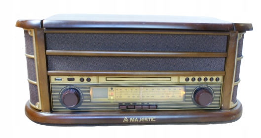Majestic TT34CD gramofon Encoding Radio CD/MP3 Marka Majestic