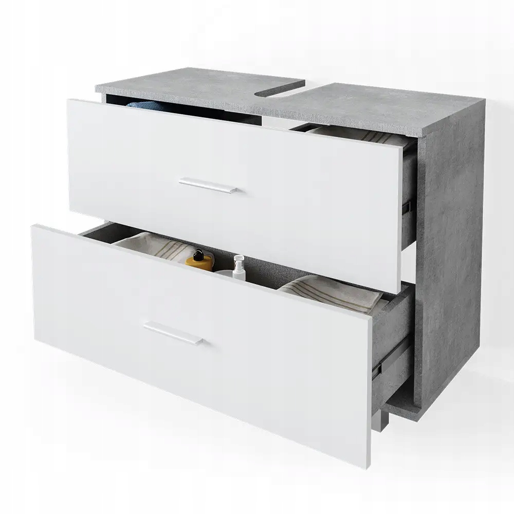 SZAFKA POD UMYWALKĘ ILIAS BETON/BIAŁY VICCO Marka Vicco