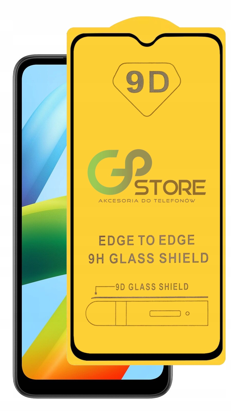 

Szkło hartowane 5D do Xiaomi Redmi A1