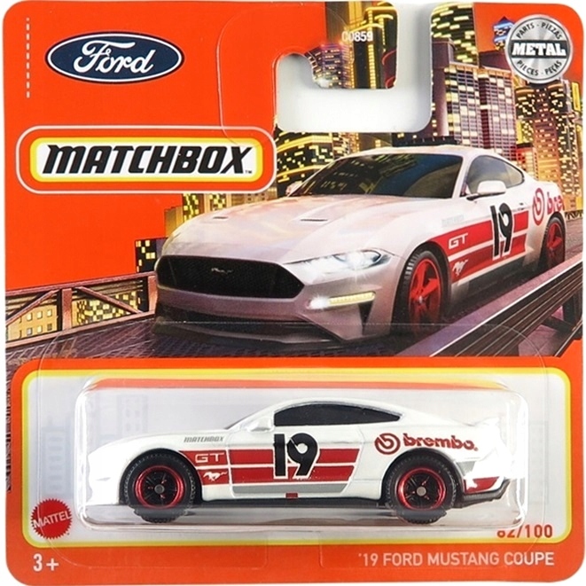 

'19 Ford Mustang Coupe autko Matchbox