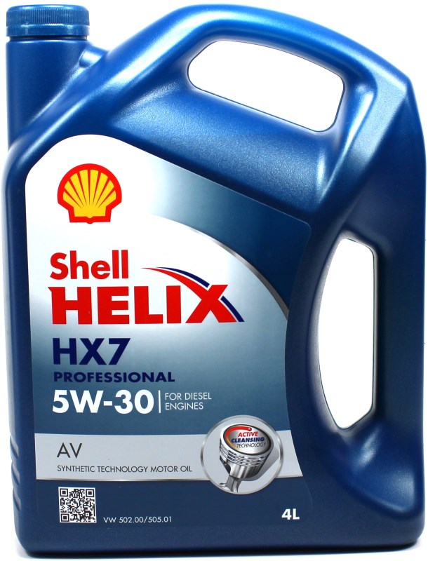 МАСЛО 5W30 HELIX DIESEL HX7 AV 4L